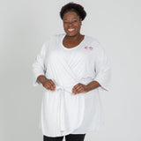 Paw Print Jersey Knit Robe