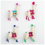 Handmade Cute Llama Magnets - Set of 4