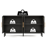 60.3 "Decorative Cabinet with 4 doors