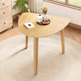 Engineered Wood Dining Table Natural 39"