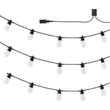 Plastic Table Lamp Black