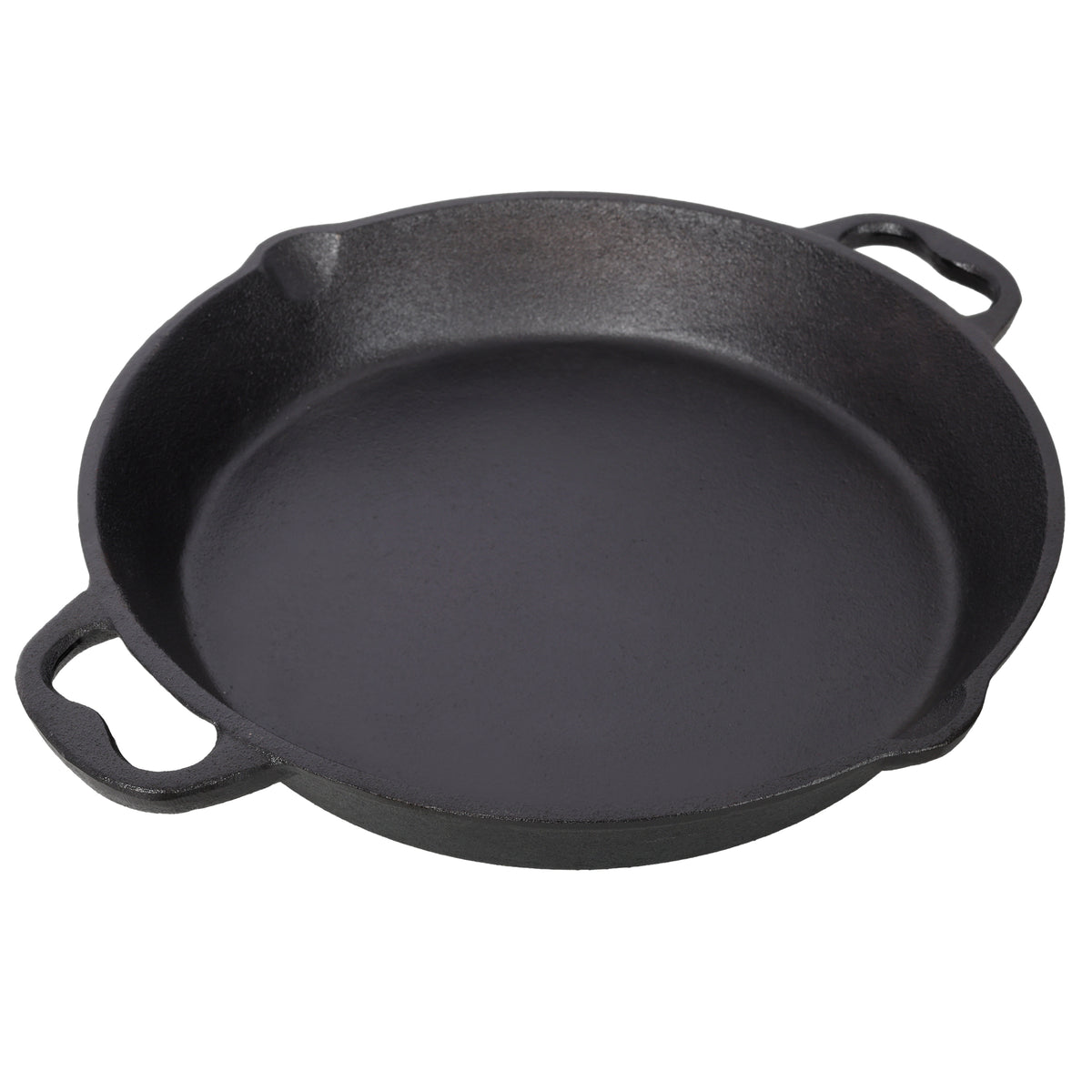 17inch Pre-Seasoned Cast Iron Skillet, Cast Iron Pan,Dual Assist Handles,Use for