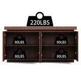 Sideboard Buffet Cabinet, Modern Accent Storage Sideboard