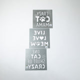 Cat Lover Outdoor Wall Decor Sign