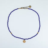Iraqi Leaf Charm Beaded Necklace
