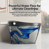Unique Smart Toile, One Piece Toilet with Bidet Built