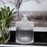 4x6 Inch Lidded Glass Jar Ancell