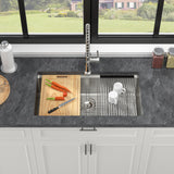 33" Undermount Kitchen Sink - 33*19*9 inch Kitchen Sink Undermount Single Bowl
