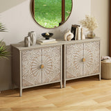 2 Door Cabinet, American Furniture, Suitable for Bedroom, Living Room, Study