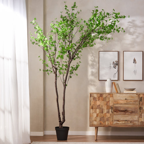 300cm Artificial Disc Leaf Tree
