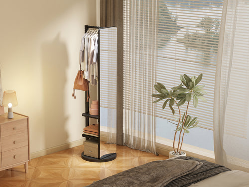 360° Rotating 69"x20" Multifunctional Full Length Mirror