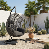 Metal Outdoor Chair Gray
