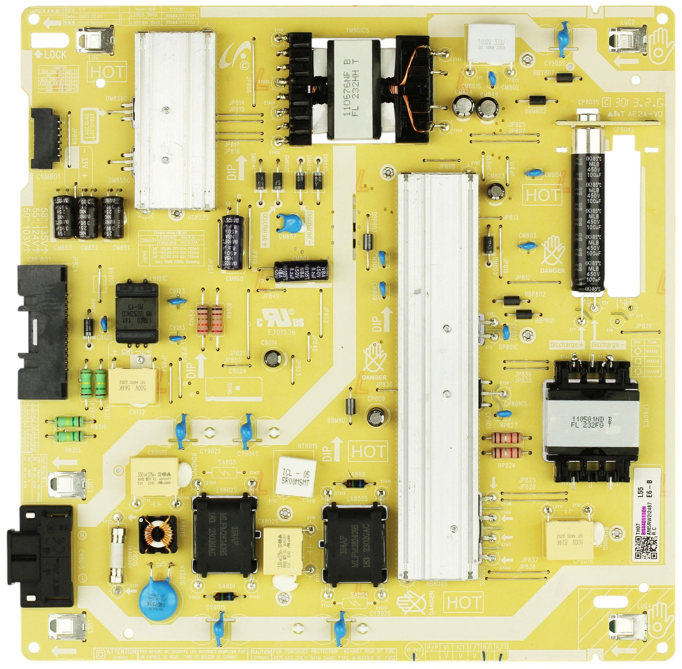 Samsung BN44-01110H Power Supply LED Board