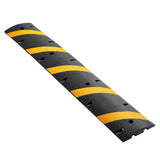 6FT Rubber Speed Bump, 2 Pack, 2 Channel Heavy Duty Traffic Speed Hump