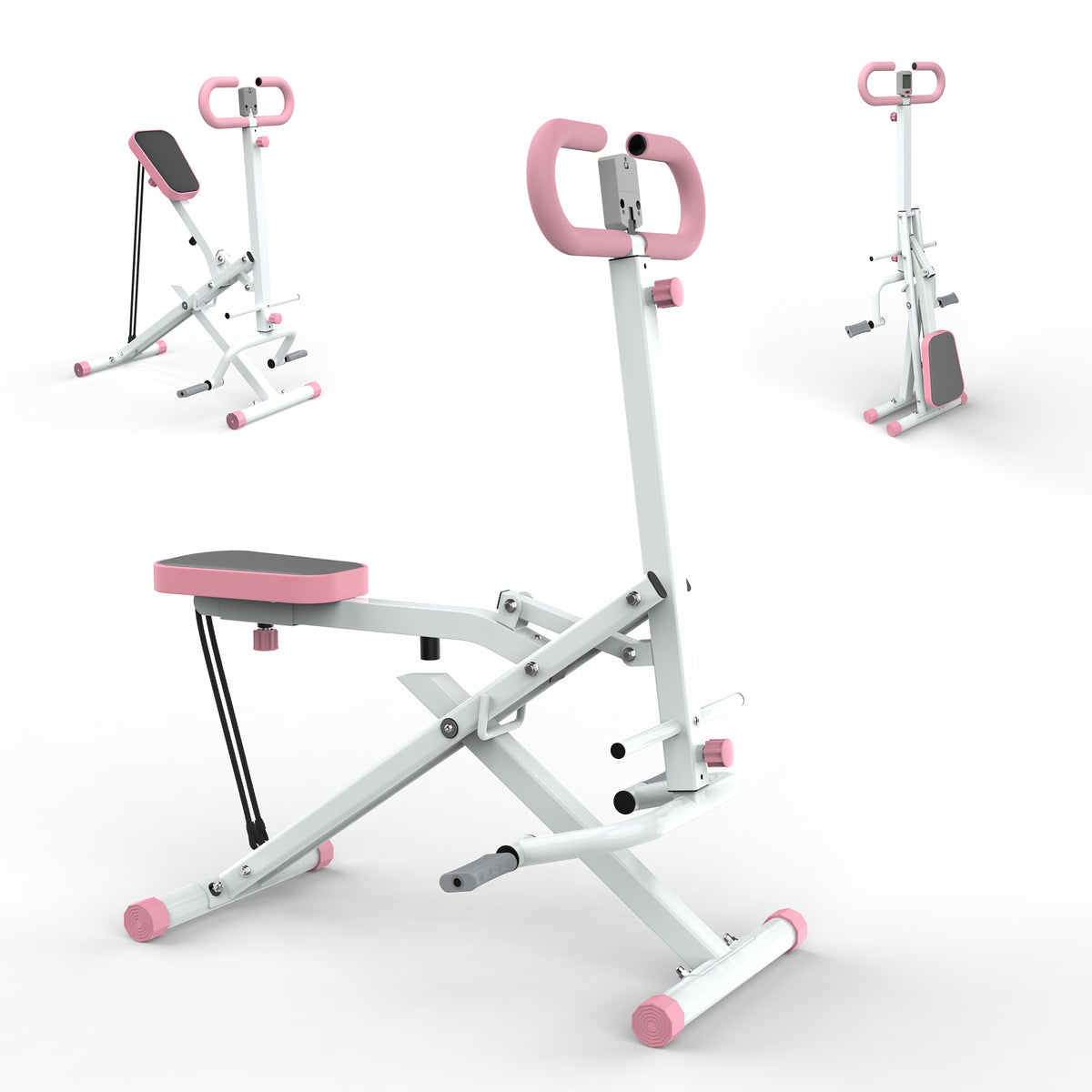 Squat Machine for Home, Assist Trainer for Glutes Workout Foldable