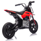 24V Kids Ride On Electric Toy Motocross Motorcycle,200W High Speed Hub Motor,Rea