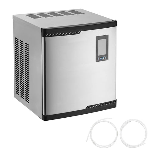 Commercial Ice Maker Machine - Head, 300 Lbs/Day Stainless Steel Ice Machine
