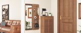 47.6 x 15.7 inch multi-functional design panel wall-mounted full-length mirror