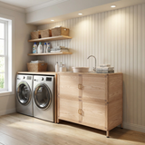 Utility Sink with Cabinet, Freestanding Utility Sink