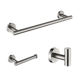 Bathroom Hardware Set - Towel Bar, Paper Holder, Hooks