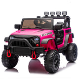 24V Kids Ride On Car W/Parents Remote Control,400W Motor,Four Wheel Suspension,A