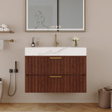 30" Modern Floating Bathroom Vanity