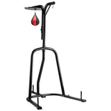 2 in 1 Heavy Duty Punching Bag Frame Boxing Punching Fitness Stand Steel