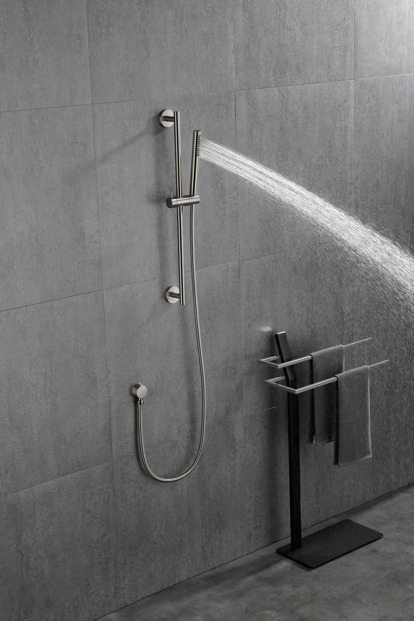Eco-Performance Handheld Shower Head 59" Hose Slide Bar