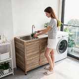 Utility Sink with Cabinet, Freestanding Utility Sink