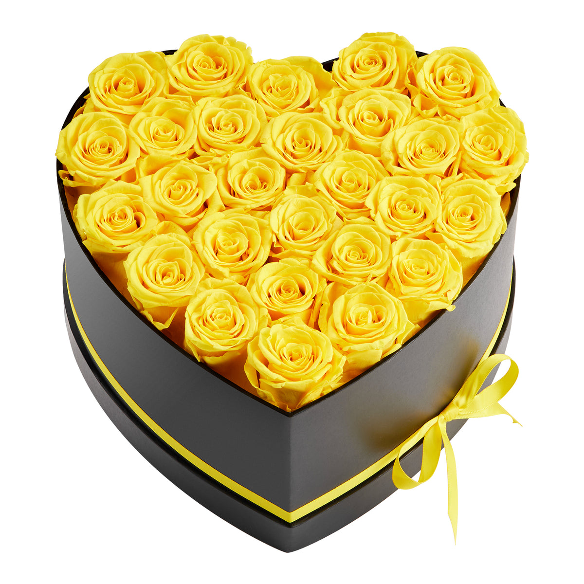 Forever Flowers, 27 Preserved Roses in a Heart Shape Box, Eternal Flowers Immort