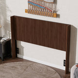 Queen Metal Platform Bed Natural