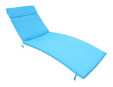 52005.00CUSH-BLU (1PCS) SALEM Outdoor Chaise Lounge Cushion (Without Chaise Lounge)