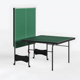 8 FT Foldable Portable Ping Pong Table with Quick-Clamp Net & Post Set, Indoor &