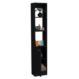 Parks Linen Storage Cabinet - One Door, Adjustable Shelves, 70.8"H