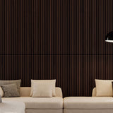 Wood Panels for Wall Slat Wall Panels, 4PC Wood Slat Acoustic Panels