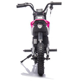 24V Kids Ride On Electric Toy Motocross Motorcycle,200W High Speed Hub Motor,Rea