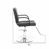 Barber Chair for Hair Stylist- 360° Swivel, Adjustable Height