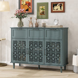 3 Door 3 Drawer Cabinet Bedroom Living Room Storage