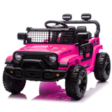 24V Kids Ride on Car W/Parents Control,Four-wheel suspension,2WD,Power display,B