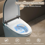 Smart Toilet with Bidet Built in, ADA One-Piece Toilet Auto Open/Close & Flush