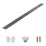 Metal Landscape Edging 8 Pack 72in Rust-Resistant Bendable