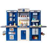Christmas Gift! Kitchen Playset Kids Pretend Cooking Play Toy 74 Piece Accessori