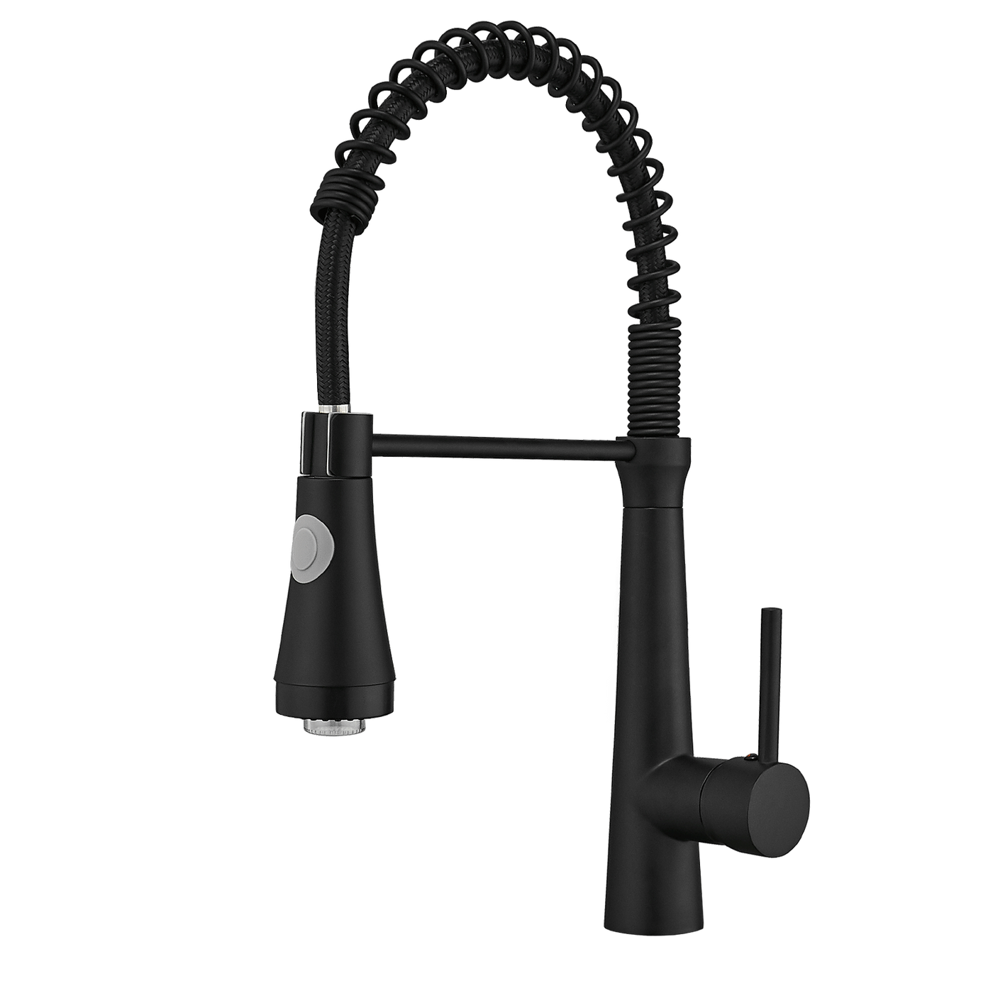 LED Commercial Kitchen Faucet Pull Down Sprayer Single Handle