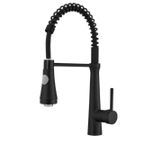 LED Commercial Kitchen Faucet Pull Down Sprayer Single Handle