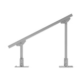 Solar Panel Mounting Brackets Adjustable 30-60 Degree 4 Panel Steel