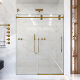 56"-60"W*72" H Frameless Single Sliding Shower Door