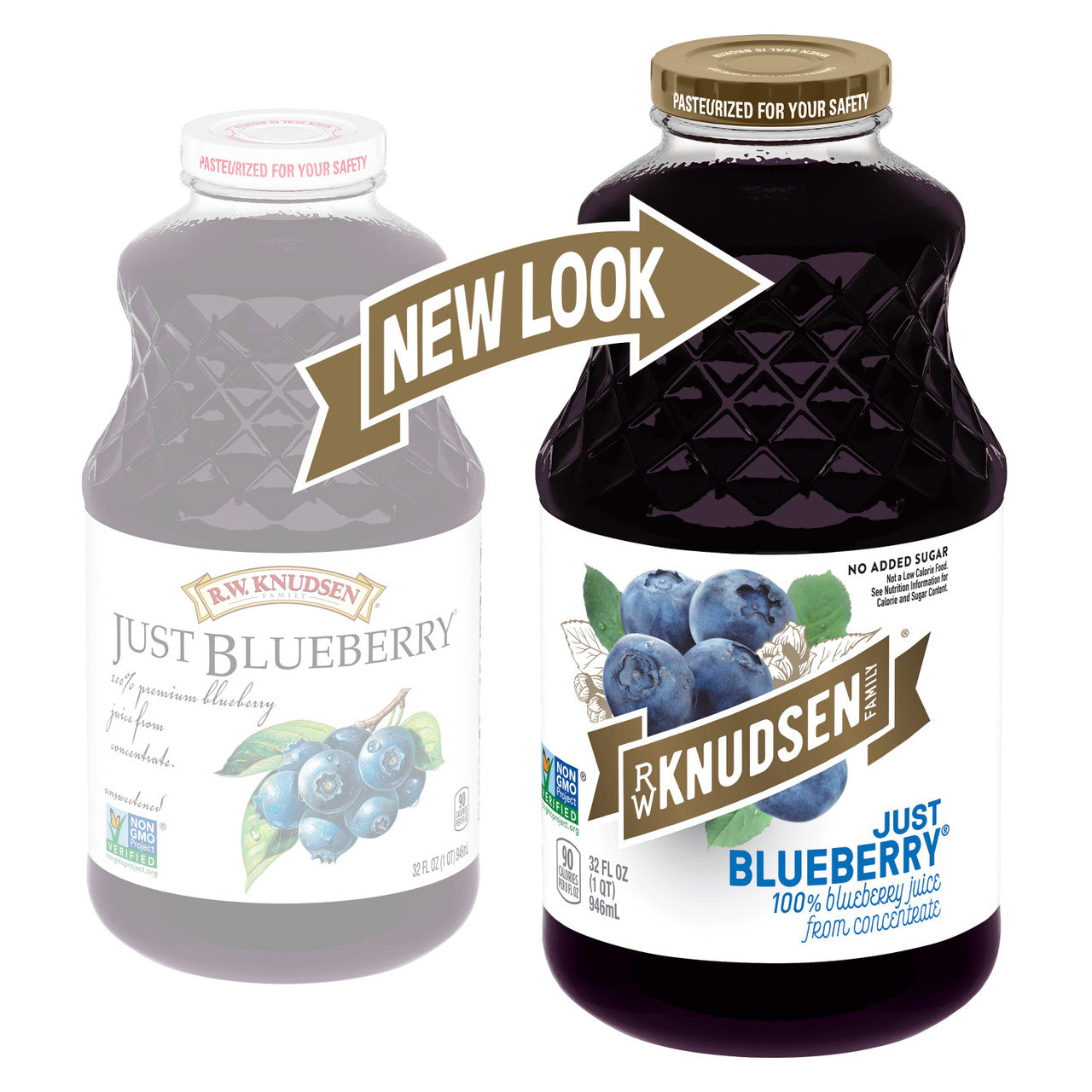 KNUD JCE JUST BLUEBERRY ( 6 X 32 OZ   )-1