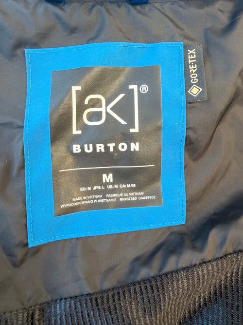 Burton AK Cyclic GORE-TEX Snowboard Jacket JK/10002 Blue Teal Size M 2025
