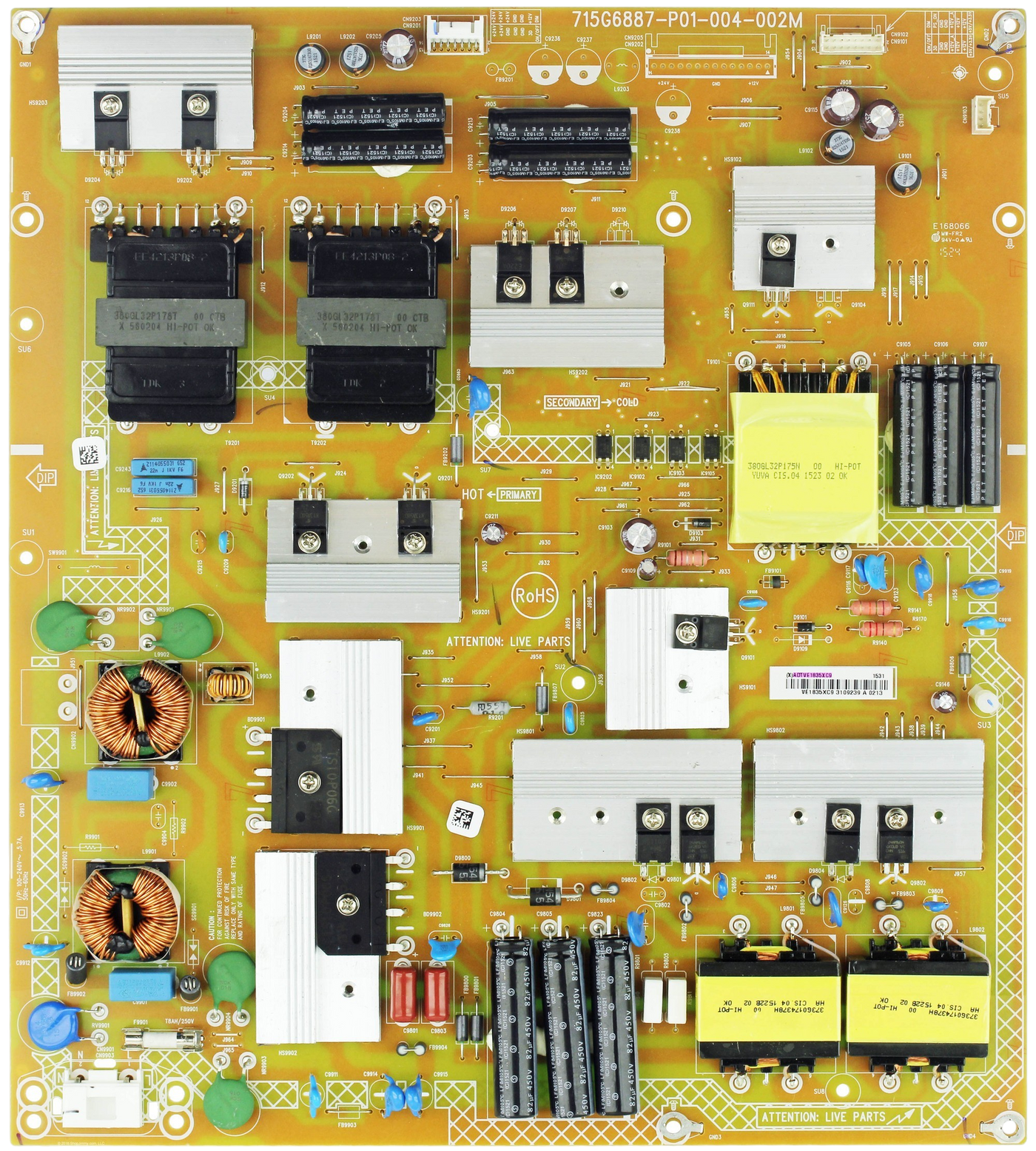 Vizio ADTVE1835XC9 Power Supply (Main PS only) for M75-C1