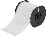 Brady B30C-4000-595-WT Printer Label Roll - 4 in x 100 ft - Vinyl - White -